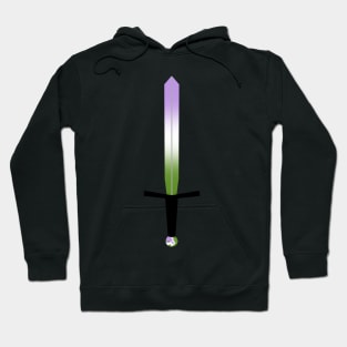 Genderqueer Sword Hoodie